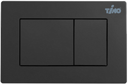 Кнопка смыва TIMO REKO 250x165 matt black (FP-004MB)