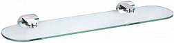 Стеклянная полка для ванной WONZON & WOGHAND, Хром (WW-8427)