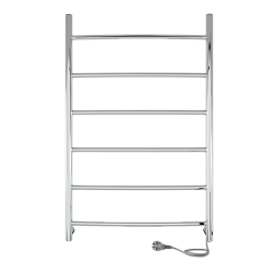 Полотенцесушитель Arc б/п (electro) 80/50 (скр.монтаж, унив.подкл.R/L, Полиров.) INDIGO