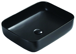 AZ-78109MB Раковина накладная 500*390*130 мм матовый черный