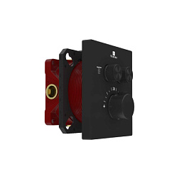 Встраиваемый смеситель для душа VSCV-321T-MMB двухфункциональный, термостатический, черный, , шт