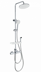 Душевая система с термостатом WONZON & WOGHAND, Хром (WW-C3017-A1-CR)