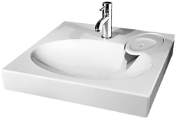 Раковина Elegance (592*592*90)+сифон