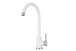 Смеситель для кухни GRANULA (ST-4031, БЕЛЫЙ)