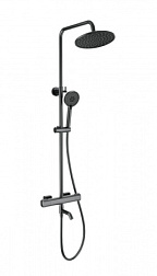 Душевая система с термостатом WONZON & WOGHAND, Темный графит (WW-B3051-A1-BGG)