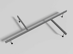 Каркас для ванны Дива 160 см, правая, Aquatek