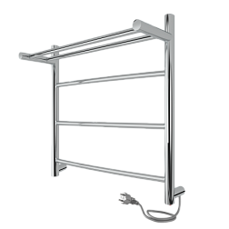 Полотенцесушитель Arc с/п (electro) 50/50 (скр.монтаж, унив.подкл.R/L, Полиров.) INDIGO
