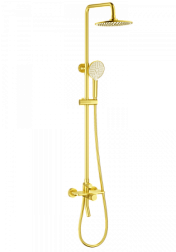 Душевая система WONZON & WOGHAND, Брашированное золото (WW-N3S962-BG)