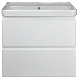 Комплект Тумба Мила 80 (810*670*475) подвесная с раковиной Monte 80