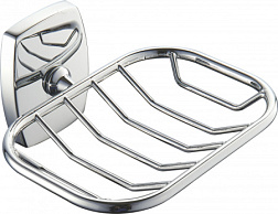 Мыльница с держателем WONZON & WOGHAND, Хром (WW-1301A)