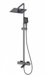 Душевая система с термостатом WONZON & WOGHAND, Темный графит (WW-88739901-BGM)