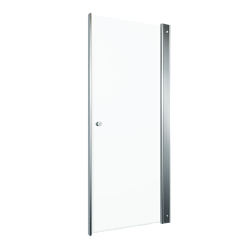 Дверь душевая "Уно"  70*185, хром, прозр. (1место)