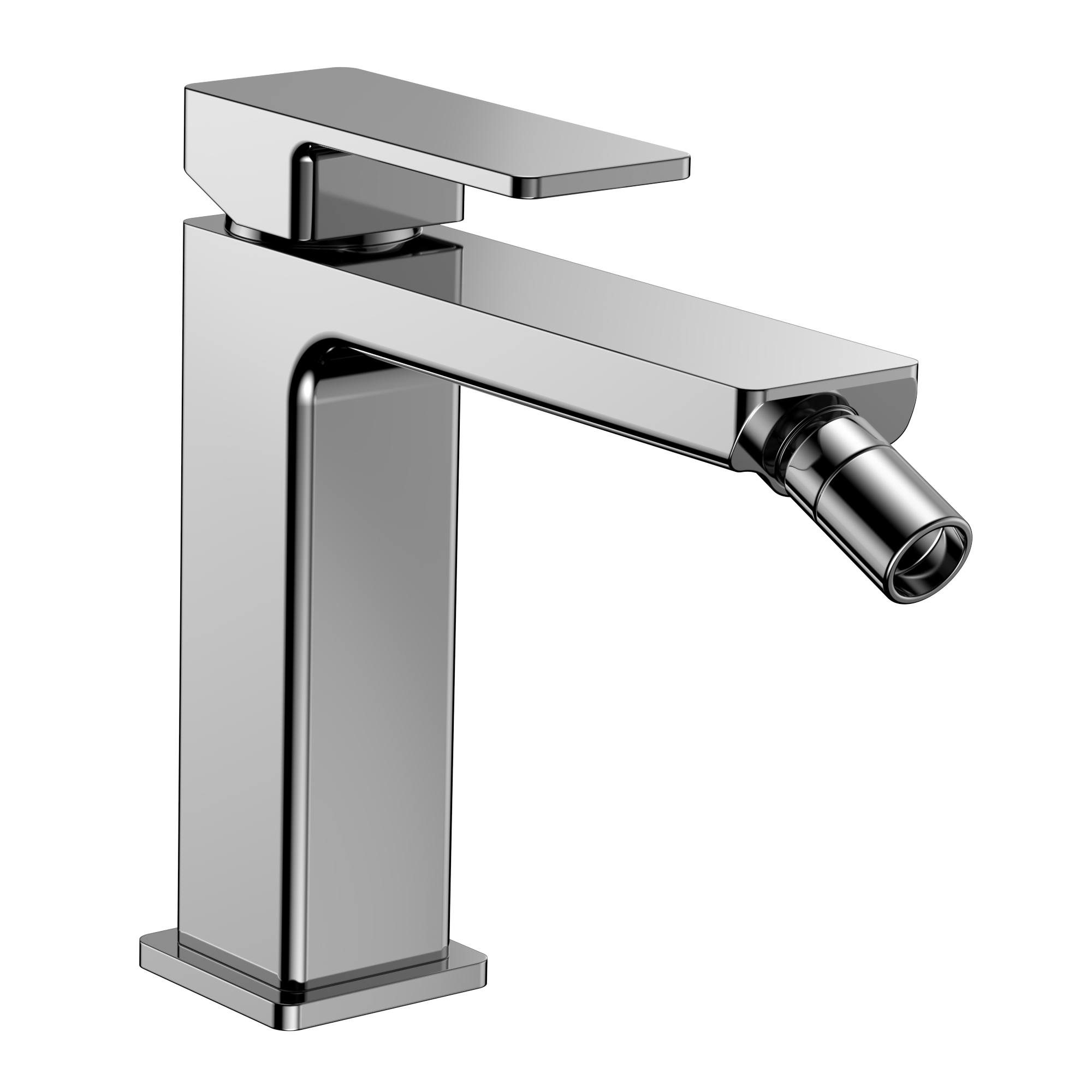 AQM6816CR Savona Смеситель для биде, гладкий, подводка ½, хром