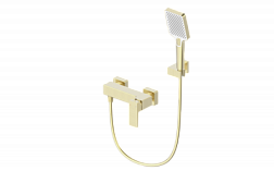 Смеситель для душа Wonzon & Woghand, Брашированное золото (WW-88048068-BG)