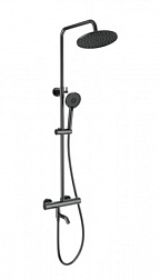 Душевая система с термостатом WONZON & WOGHAND, Темный графит (WW-B3047-A1-BGG)
