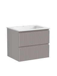 Тумба подвесная SANCOS Snob R 590х445х500, c двумя ящиками оснащенными доводчиками, Doha Soft, арт.S