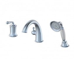 Смеситель на борт ванны WONZON & WOGHAND, Хром (WW-88659008-CR)