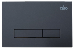 Кнопка смыва TIMO INARI 250x165 matt black (FP-003MB)
