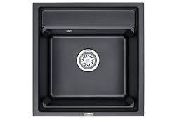 Кухонная мойка GRANULA Kitchen Space (5002, ШВАРЦ)