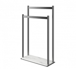 Стойка для полотенец WONZON & WOGHAND, Темный графит (WW-V4901-GM)