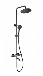 Душевая система с термостатом WONZON & WOGHAND, Темный графит (WW-B3031-A1-BGG)