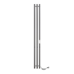 Полотенцесушитель Style 3 (electro) 120/13 (скр.монтаж, унив.подкл.R/L, Полиров.) INDIGO