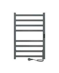 Полотенцесушитель Oktava Slim 3 (electro) 80/50 (таймер, скр.монтаж, унив.подкл.R/L, Magnetic Grey) 