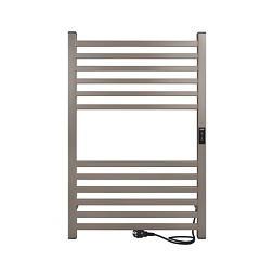 Полотенцесушитель Attic (electro) 80/50 (таймер, скр.монтаж, унив.подкл.R/L, Aurum Beige) INDIGO