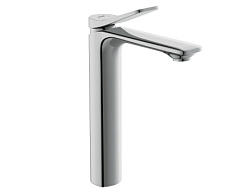 Смеситель Cersanit для раковины высокий ODRA однорычажный клик клак