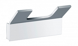 Двойной крючок для ванной WONZON & WOGHAND, Хром (WW-8325)