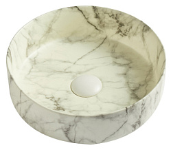 AZ-3134 ST Раковина накладная  матовая (мраморный) Размер 355*355*120 мм