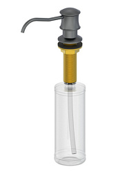 Дозатор мыла WONZON & WOGHAND, Темный графит (WW-88SD03-BGM)