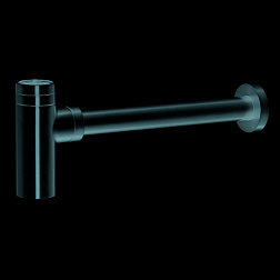 AQM7010BC Сифон для раковины латунный, 1¼, без выпуска, медь шлифованная