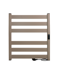 Полотенцесушитель Oktava Slim 5 (electro) 60/50 (таймер, скр.монтаж, унив.подкл.R/L, Aurum Beige) IN