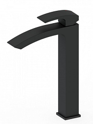 Смеситель для раковины высокий WONZON & WOGHAND, Черный матовый (WW-88239009-MB)