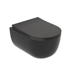 Подвесной унитаз Modena  Rimless, глубокий смыв, с крепежом для полностью скрытого монтажа,  ультрат