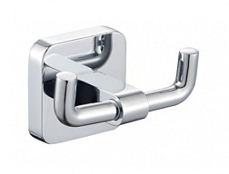 Двойной крючок для ванной WONZON & WOGHAND, Хром (WW-6625)