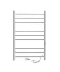 Полотенцесушитель Line Trinity (electro) 80/50 (таймер, скр.монтаж, унив.подкл.R/L, Белый матовый) I