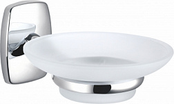 Мыльница с держателем WONZON & WOGHAND, Хром (WW-1201)