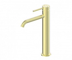 Смеситель для раковины высокий WONZON & WOGHAND, Брашированное золото (WW-88239017-BG)
