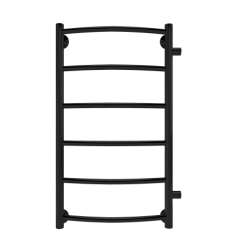Полотенцесушитель Arc б/п (н.р.1") 70/30 м/о 50 бок.подкл. (к-2, Черный муар) INDIGO