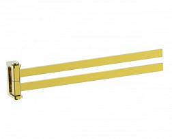 Полотенцедержатель поворотный WONZON & WOGHAND, Глянцевое золото (WW-9131-LG)