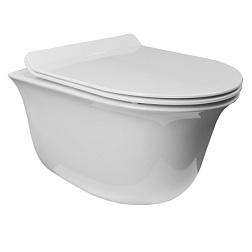 Azario Felice AZ-0051 Подвесной унитаз 490*360*360 (круглый)