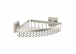 Полка для ванной угловая WONZON & WOGHAND, Брашированный никель (WW-8944-BN)