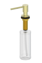 Дозатор мыла WONZON & WOGHAND, Брашированное золото (WW-88SD02-BG)