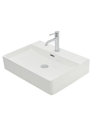 AQM5004 Раковина настольная с отверстием под смеситель. 590х430х120