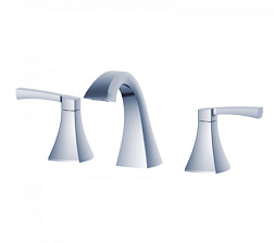 Смеситель для раковины на 3 отверстия Wonzon & Woghand, Хром (WW-88083095-CR)