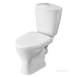 Унитаз-компакт Версия крап на белом