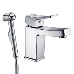 Aller 1068 Смеситель для умывальника с гигиенической лейкой