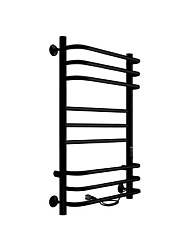 Полотенцесушитель Brace Euro Lux б/п (electro) 70/40 (таймер, скр.монтаж, унив.подкл.R/L, Черный муа
